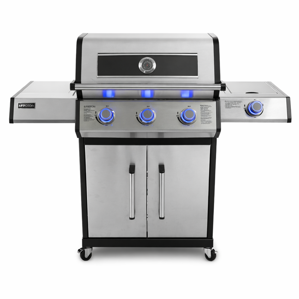 BBQ PROTON 3 + 1 ΙΝΟΧ