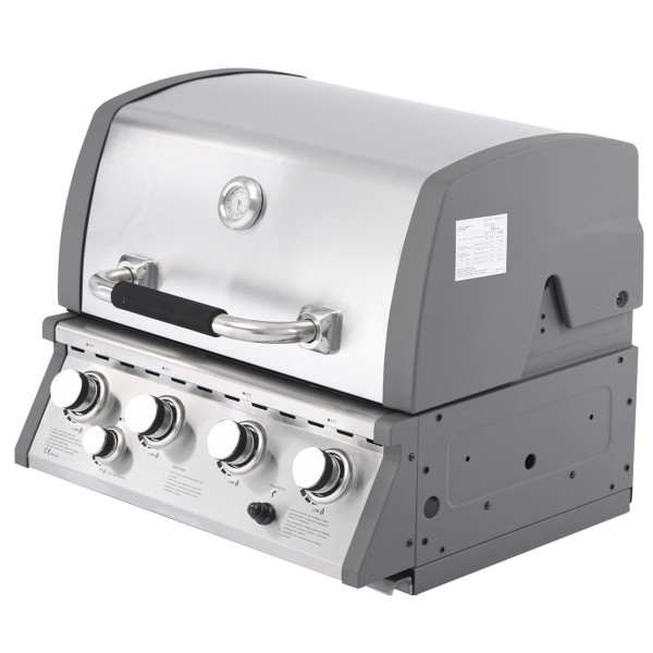 BBQ ΥΓΡΑΕΡΙΟΥ SEMI-PROF TGH-BI-M61 4+1 (Εντοιχιζόμενη)
