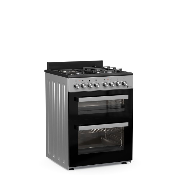 ΚΟΥΖΙΝΑ ΜΙΚΤΗ TGS 8001 IX DOUBLE-CAVITY